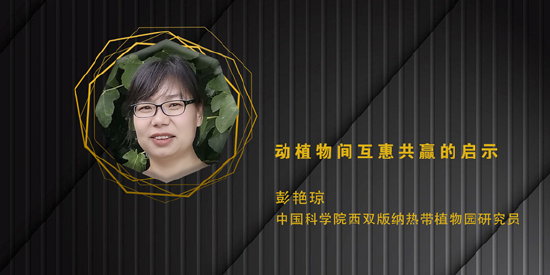 中科院彭艳琼:动植物间互惠共赢的启示