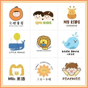 {捕魚機}(童装店名设计logo图案) {捕魚機}(童装店名设计logo图案)
